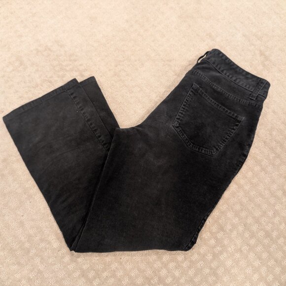 St. John's Bay Contemporary Corduroy Pants Black - Women's sz 10 - Picture 1 of 6